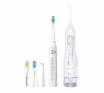 Sonic toothbrush with tip set and water fosser FairyWill FW-507+FW-5020E (white) (FW-5020E+ FW-507 WHI)