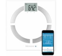 Medisana BS 444 Body Analysis Scale, Stainless Steel, Bluetooth (40444)