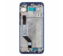 LCD Display + Touch Unit + Front Cover for Xiaomi Redmi Note 7 Blue (Service Pack) (5610100140C7)