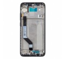 LCD Display + Touch Unit + Front Cover for Xiaomi Redmi Note 7 Black (Service Pack) (5606100920C7)