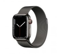 Viedpulkstenis Apple Watch Series 7 OLED Tērauda Pelēks LTE