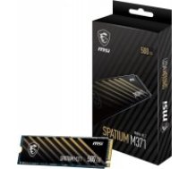 SSD|MSI|SPATIUM M371|500GB|M.2|PCIE|NVMe|3D NAND|Write speed 1150 MBytes/sec|Read speed 2200 MBytes/sec|2.15mm|TBW 110 TB|MTBF 1500000 hours|S78-440K160-P83 (S78-440K160-P83)