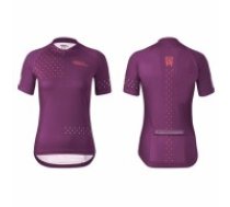 Velo krekls Rock Machine Trail Jersey SS WMN, purpura, L (RF111304)