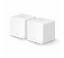 MERCUSYS AC1300 Whole Home Mesh Wi-Fi System Halo H30G (2-Pack) 802.11ac, 400+867 Mbit/s, Ethernet LAN (RJ-45) ports 2, Mesh Support Yes, MU-MiMO Yes, White (HALO H30G(2-PACK))