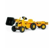 Rolly Toys Pedāļu traktors ar kausu  un piekabi Rolly Kid CAT 023288  (2,5-5 gadiem) Vācija (023288)