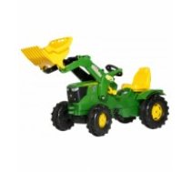 Rolly Toys Traktors ar pedāļiem ar kausu rollyFarmtrac John Deere 6210R (3 - 8 gadiem ) Vācija 611096 (611096)