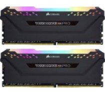 Corsair DDR4 - 32 GB -3600 - CL - 18 - Dual Kit, Vengeance RGB PRO (black, CMW32GX4M2Z3600C18) (CMW32GX4M2Z3600C18)