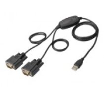 Assman electronic                    DIGITUS USB 2.0 to RS232x2 Cable 1.5M Ch (DA-70158)