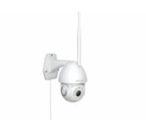 Tellur Smart WiFi Outdoor Camera 3MP, UltraHD, Autotracking, PTZ white (TLL331451)