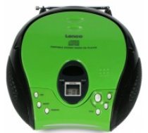Portable stereo FM radio with CD player Lenco SCD24GB (SCD24GB)