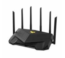 Asus Wireless Router||Wireless Router|6000 Mbps|Mesh|Wi-Fi 5|Wi-Fi 6|IEEE 802.11a|IEEE 802.11b|IEEE 802.11g|IEEE 802.11n|USB 3.2|4x10/100/1000M|1x2.5GbE|LAN WAN ports 1|Number of antennas 6|TUFGAMINGAX6000 (TUFGAMINGAX6000)