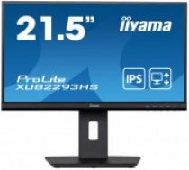 iiyama ProLite XUB2293HS-B5, LED monitor (55 cm (21 inches), black, Full HD, IPS, 75 Hz) (XUB2293HS-B5)