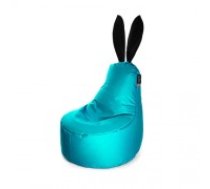 Qubo™ Mommy Rabbit Black Ears Aqua POP FIT sēžammaiss (pufs) (3186)