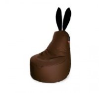 Qubo™ Mommy Rabbit Black Ears Chocolate POP FIT sēžammaiss (pufs) (3178)