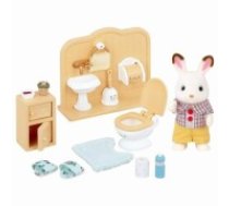 Rotaļu figūras Sylvanian Families Chocolate Rabbit and Toilet Set