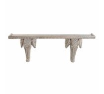 Planken DKD Home Decor 78 x 15 x 28 cm Dabisks Balts Mango koks