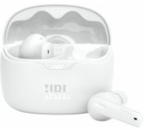 JBL wireless earbuds Tune Beam, white (JBLTBEAMWHT)