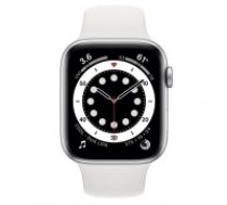 Apple Watch Series 6 44mm Stainless steel GPS+Cellular - Silver (Atjaunināts, stāvoklis kā jauns) (H4HDQ013Q20D)