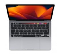 Apple MacBook Pro 2022 Retina 13" 2xUSB-C - M2 / 8GB / 256GB SSD - Space Gray (Atjaunināts, stāvoklis kā jauns) (YX07Q10V2L)