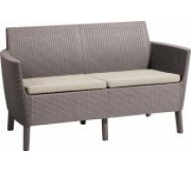 Keter Dārza dīvāns divvietīgs Salemo 2 Seater Sofa bēšs (29209038587)