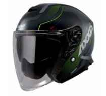 Axxis Helmets, S.a. Mirage SV Village (S) B3 BlackGreen ķivere (41207401334)