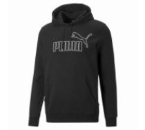 Vīriešu Sporta Krekls ar Kapuci Puma Essentials  Melns