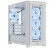 Corsair iCUE 5000X RGB QL Edition - True White | PC-Gehäuse (CC-9011233-WW)