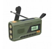 Portable alarm FM radio with solar panel Manta RDI401G (RDI401G)