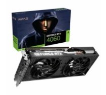 KFA2 GeForce RTX 4060 2X 1-Click OC 8GB Grafikkarte - 8GB GDDR6, 1x HDMI, 3x DP (46NSL8MD8LOK)