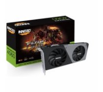 Inno3D GeForce RTX 4060 Twin X2 Grafikkarte - 8GB GDDR6, 1x HDMI, 3x DP (N40602-08D6-173051N)