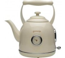 Gorenje Kettle K17CLIN Electric, 2000 W, 1.7 L, Plastic/Metal, 360° rotational base, Ivory (403544)