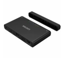 Cietā diska korpuss Unitek DIAUTKOBU0011 Melns USB C Sata III