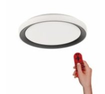 Pl.l.-LOLAsmart DISC 24W LED + RGB 2700-5000K 1600lm melna (14659-18)