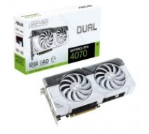 ASUS DUAL Gaming GeForce RTX 4070 White Edition Grafikkarte - 12GB GDDR6X, 1x HDMI, 3x DP (90YV0IZ5-M0NA00)