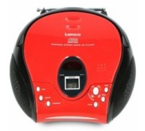 Portable stereo FM radio with CD player Lenco SCD24R (SCD24R)