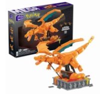 Pokemon Konstrukciju komplekts Pokémon Mega Construx - Motion Charizard 1664 Daudzums