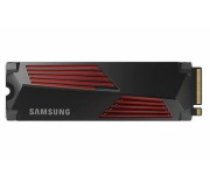 SSD|SAMSUNG|990 PRO with Heatsink|4TB|M.2|PCIe Gen4|NVMe|TLC|Write speed 6900 MBytes/sec|Read speed 7450 MBytes/sec|TBW 2400 TB|MTBF 1500000 hours|MZ-V9P4T0CW (MZ-V9P4T0CW)