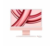Apple iMac MQRD3D/A Rose - 61cm(24‘‘) M3 8-Core Chip, 8-Core GPU, 8GB Ram, 256GB SSD (MQRD3D/A)