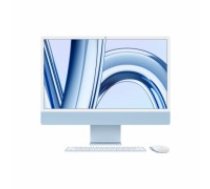 Apple iMac MQRC3D/A Blau - 61cm(24‘‘) M3 8-Core Chip, 8-Core GPU, 8GB Ram, 256GB SSD (MQRC3D/A)