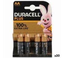Alkaline baterijas DURACELL Plus Extra LR06 1,5 V (20 gb.)