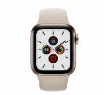 Apple Watch Series 5 40mm Stainless steel GPS+Cellular - Gold (Atjaunināts, stāvoklis kā jauns) (G99Z984NMLD5)