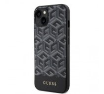 Guess PU G Cube MagSafe Case for iPhone 15 Black (GUHMP15SHGCFSEK)