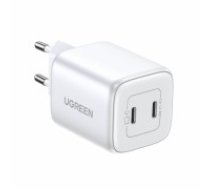 Quick charger GaN 2 x USB-C 45W QC PD Ugreen CD294 - white (15327-UGREEN)