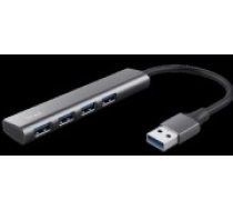USB Centrmezgls Trust Halyx 4 Port USB 3.2 Gen1 Hub (24947)