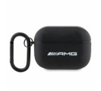 Mercedes AMG AMAP2SLWK AirPods Pro 2 cover czarny|black Leather White Logo (AMAP2SLWK)
