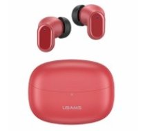 USAMS Słuchawki Bluetooth 5.1 TWS BH series bezprzewodowe czerwony|red BHUBH03 (BHUBH03)