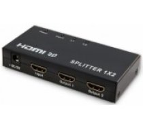 Savio CL-42 Video Sadalītājs HDMI -> 2 x HDMI F,0 | Melns (CL-42)