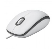 Logitech Mouse M100, White Logitech (415747)
