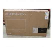 SALE OUT. LG 43UN700P-B  42,5" 4K 3840x2160/ 400cd/m2 /8ms/ HDMI USB DisplayPort LG Monitor  43UN700P-B 42.5 " IPS UHD 16:9 8 ms 400 cd/m² DAMAGED PACKAGING HDMI ports quantity 4 60 Hz (416684)