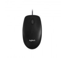 Logitech Mouse M100 Wired Optical mouse Black (396704)